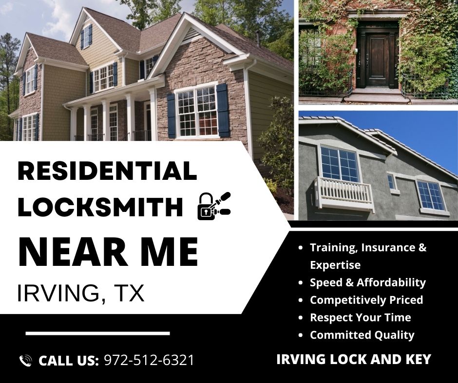 Irving Lock And Key Irving, TX 972-512-6321