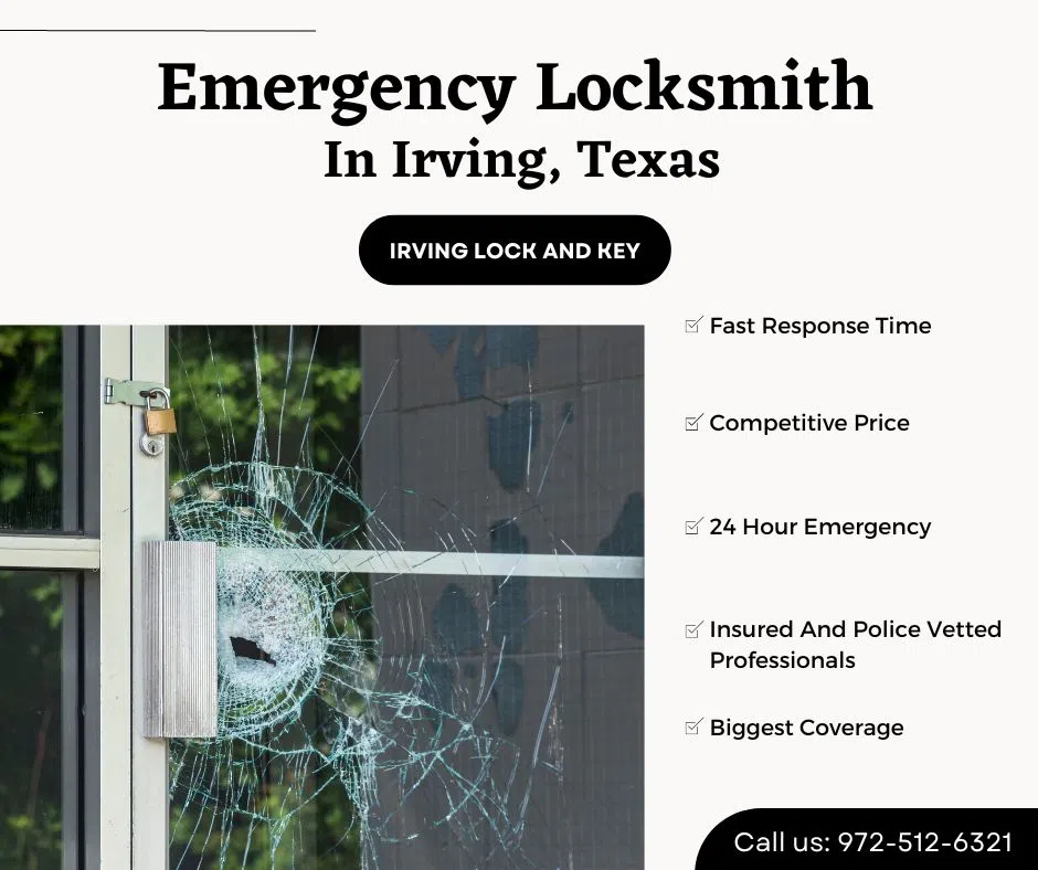 Irving Lock And Key Irving, TX 972-512-6321 Irving Lock And Key Irving, TX 972-512-6321 - Emergency